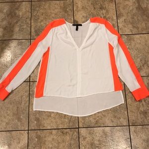 BCBG MaxAzria Sheer blouse